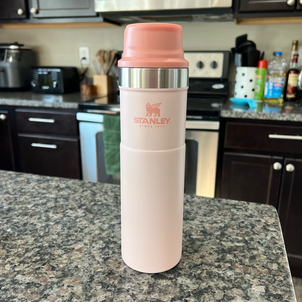 Stanley Classic Trigger Action Travel Mug Limestone
